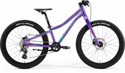 Велосипед 24 Merida Matts J.24+   dark purple 2021