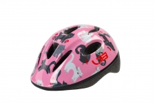 Шлем детский Green Cycle KITTY розовый, размер 50-54 см