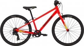 Велосипед 24 Cannondale Kids Quick (2021) acid red