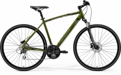 Велосипед 28 Merida CROSSWAY 20-D   moss green(silver-green/black) 2021